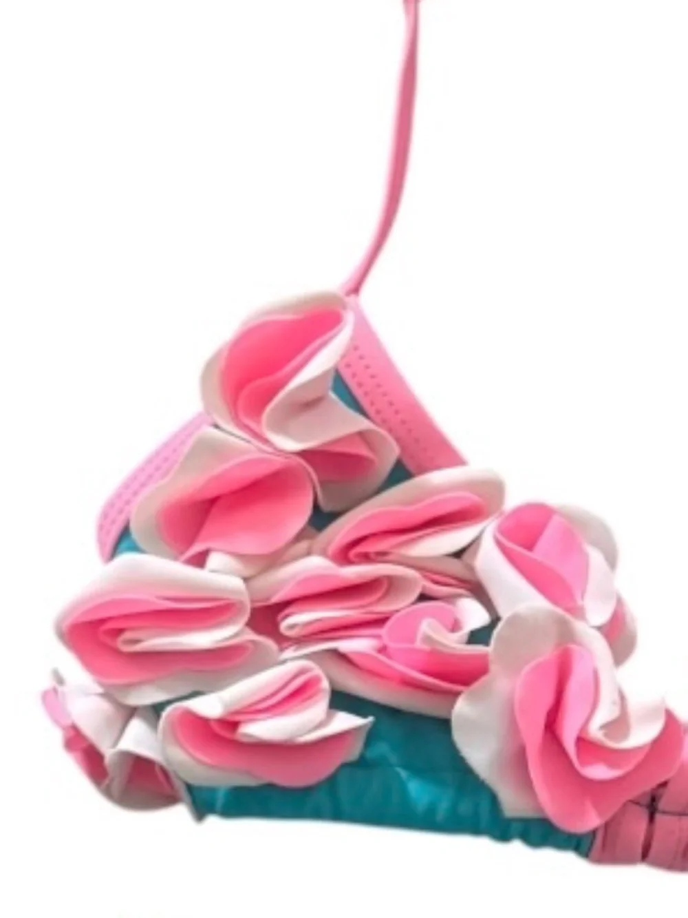 Floatimini Aqua & Pink 2 pc Swimsuit Girls 5